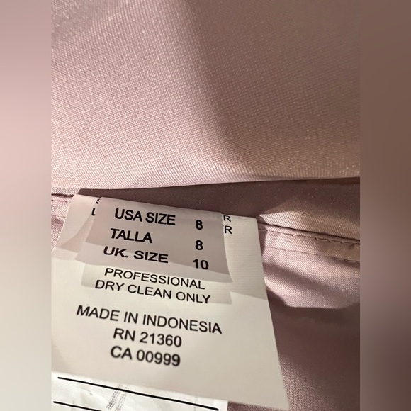 Kennedy Blue Dusty Rose Gown Homecoming Prom Wedding - Picture 2 of 9